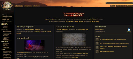 Path of Exile PoE resources wiki