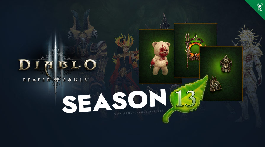 D3 Diablo3 Season13 starts date start D3 new season. Seasonal rewards. Diablo3 conquests