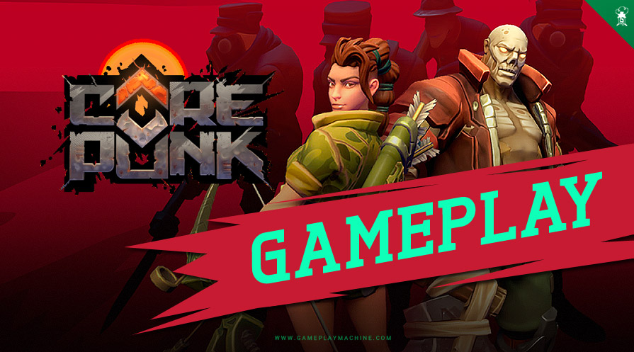 COREPUNK open world mmorpg dark fantasy cyberpunk gameplay pvp release