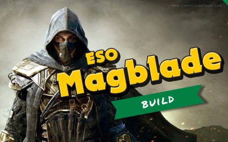 The Elder Scrolls Online Magicka Nightblade Build Guide for Greymoor / Blackwood, ESO Magblade Magicka Nightblade DPS build PvE