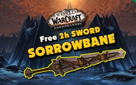 How to get free Sorrowbane two-handed sword WoW Shadowlands. 180 item level weapon for free.