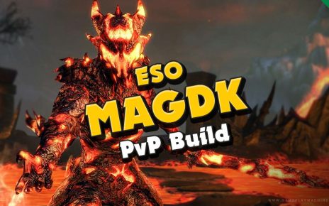 ESO - Markarth MagDK PvP Build Magicka Dragonknight TESO Elder Scrolls Online / 1vX dps magdk magicka DK