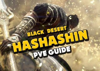 Hashashin grind mobs fast! Best spot, combo guide, addons, BDO Hashashin PvE build guide.