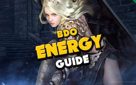 Black Desert Online BDO energy guide how to get your energy 400+ quick fast