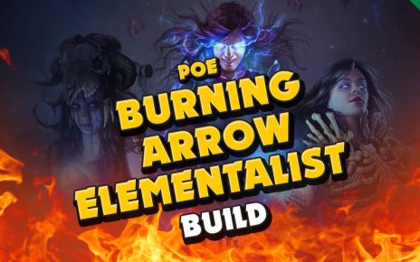 PoE Burning Arrow Elementalist BUILD GUIDE Path of Exile Ultimatum 3.14