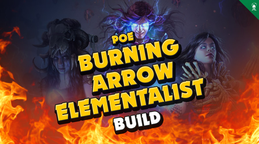 PoE Burning Arrow Elementalist BUILD GUIDE Path of Exile Ultimatum 3.14