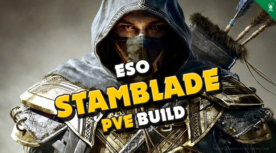 ESO Bow/Bow Stamina Solo Nightblade Build guide Blackwood, NB build guide, Stamblade, Bowblade build, best race for solo pve build nb nightblade
